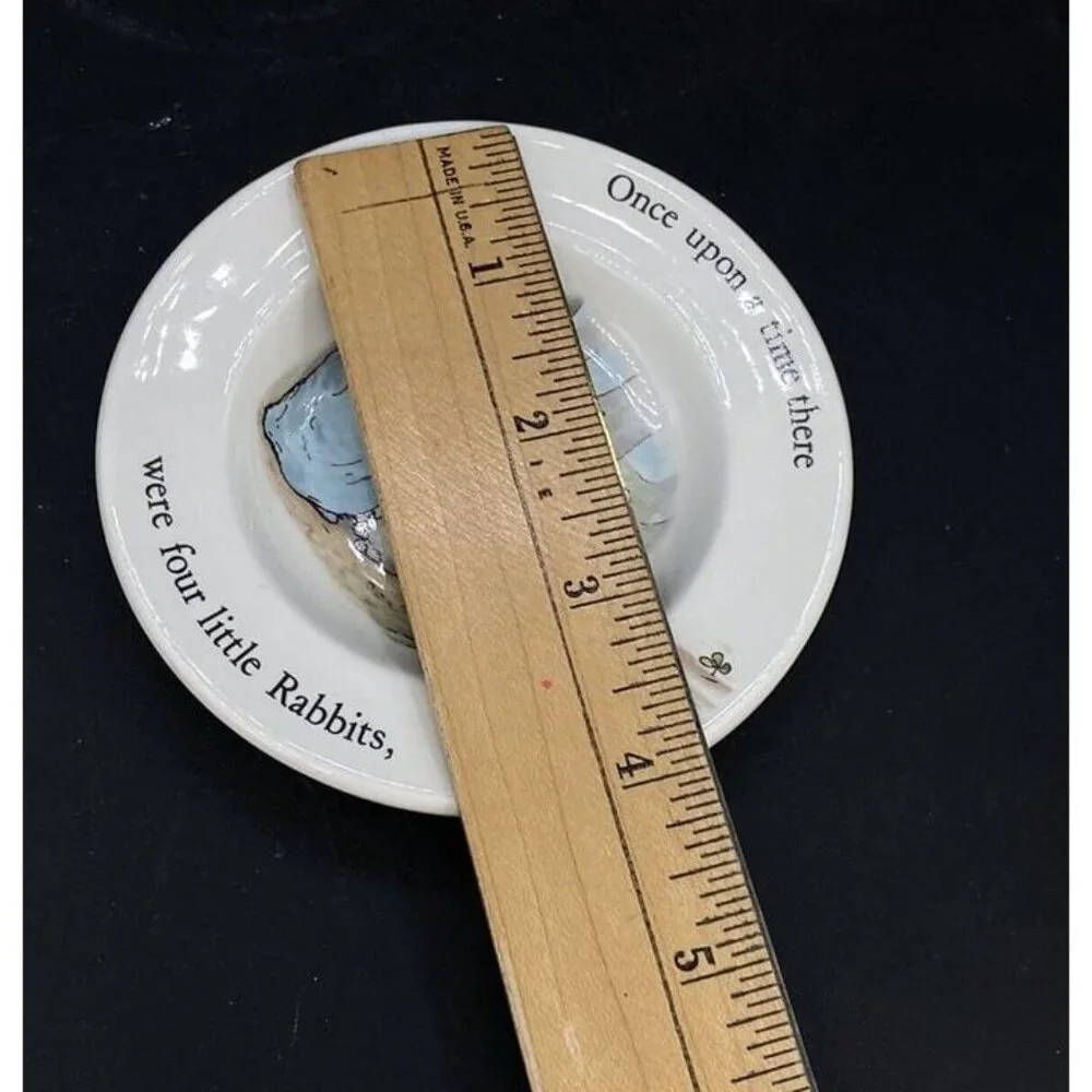 Wedgwood of Etruria Barlaston Beatrix Potter Peter Rabbit McGregor Ceramic Plate - Picture 4 of 5